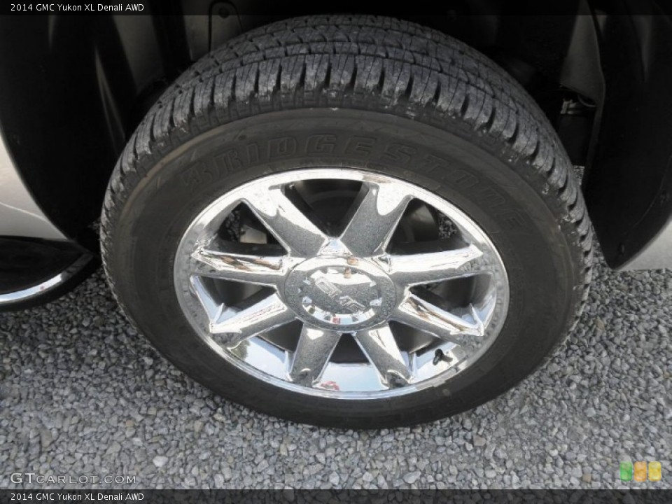 2014 GMC Yukon XL Denali AWD Wheel and Tire Photo #85135082