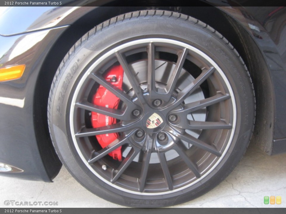 2012 Porsche Panamera Turbo S Wheel and Tire Photo #85135928