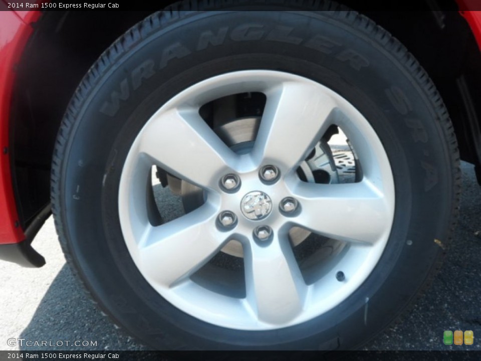 2014 Ram 1500 Express Regular Cab Wheel and Tire Photo #85136249
