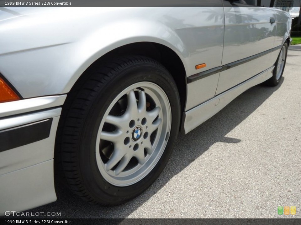 1999 BMW 3 Series 328i Convertible Wheel and Tire Photo #85136462
