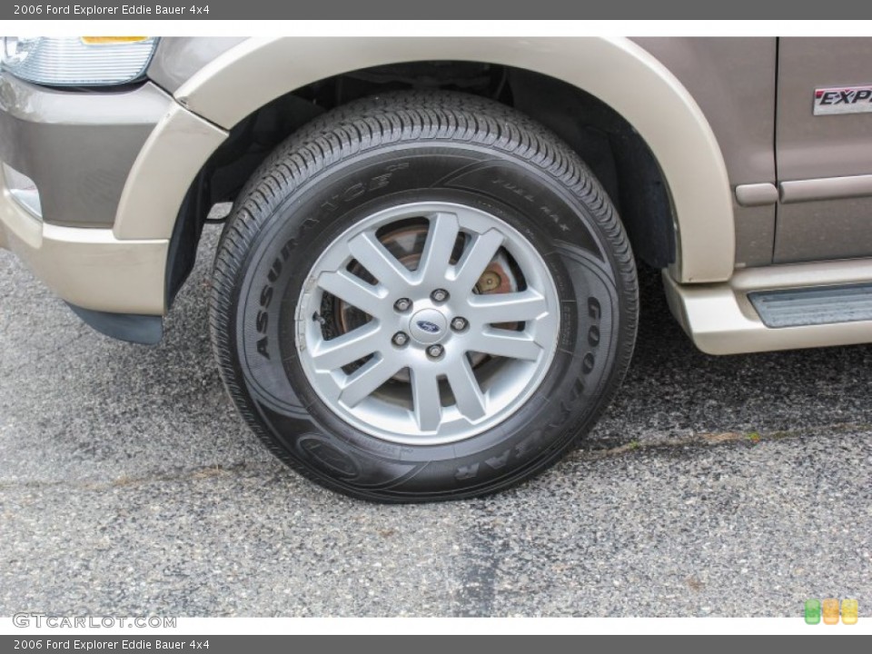 2006 Ford Explorer Eddie Bauer 4x4 Wheel and Tire Photo #85138297
