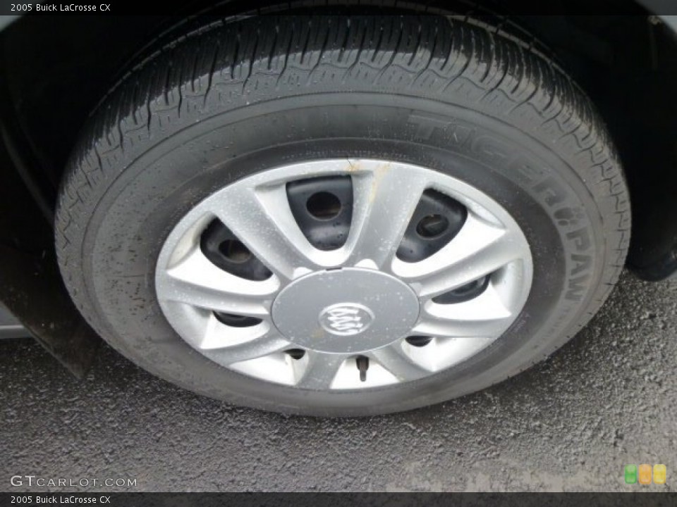 2005 Buick LaCrosse CX Wheel and Tire Photo #85141397