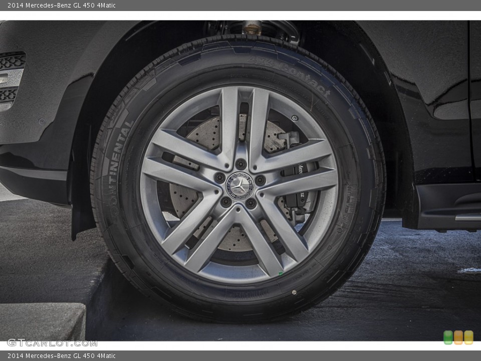2014 Mercedes-Benz GL 450 4Matic Wheel and Tire Photo #85155119