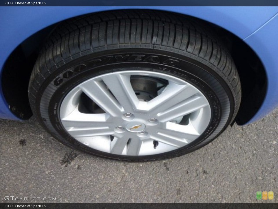 2014 Chevrolet Spark LS Wheel and Tire Photo #85156166