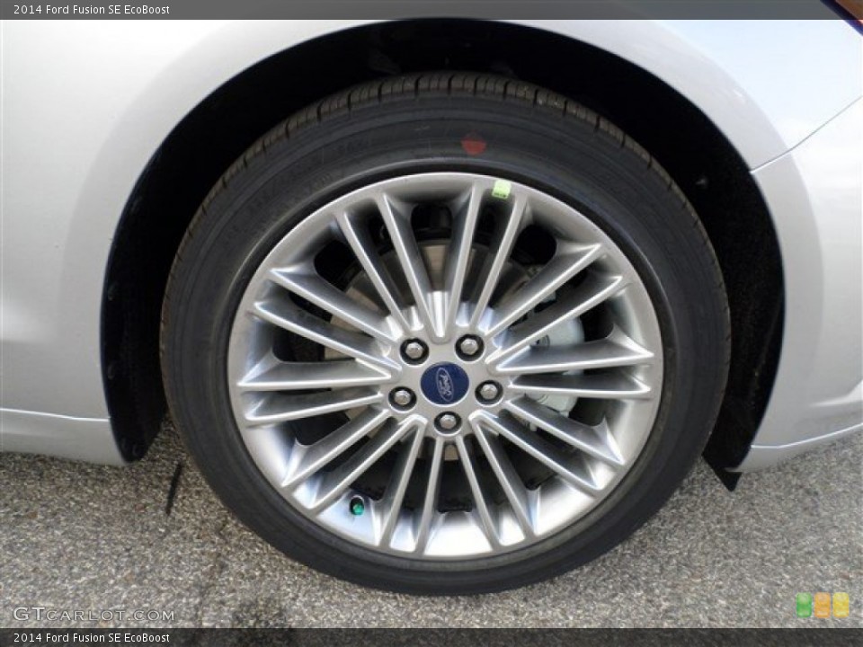 2014 Ford Fusion SE EcoBoost Wheel and Tire Photo #85163300