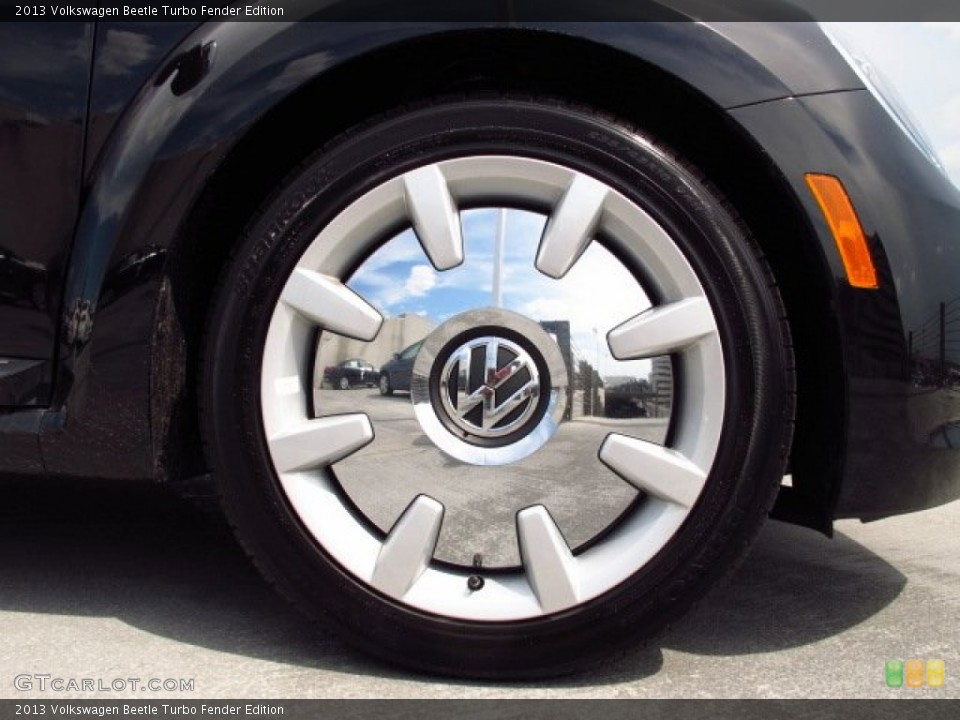 2013 Volkswagen Beetle Turbo Fender Edition Wheel and Tire Photo #85169876