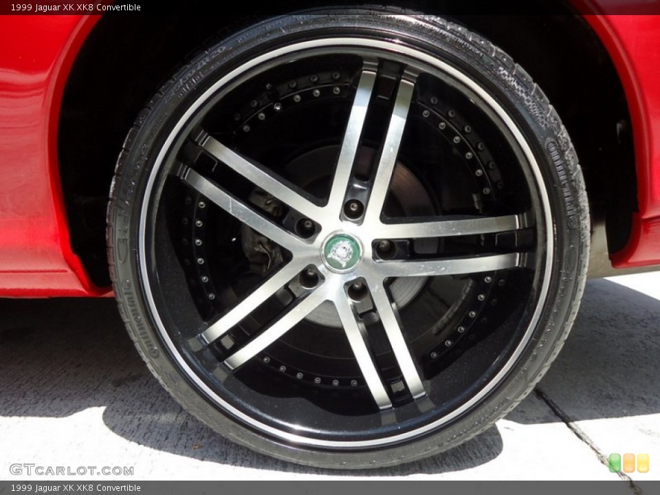 1999 Jaguar XK Custom Wheel and Tire Photo #85169884