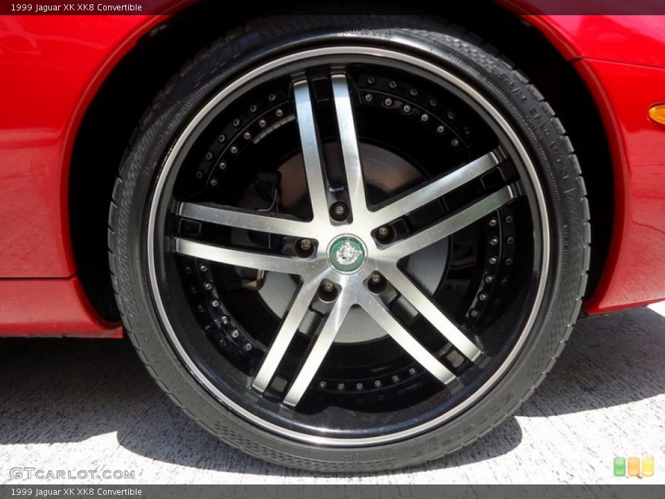 1999 Jaguar XK Custom Wheel and Tire Photo #85169900