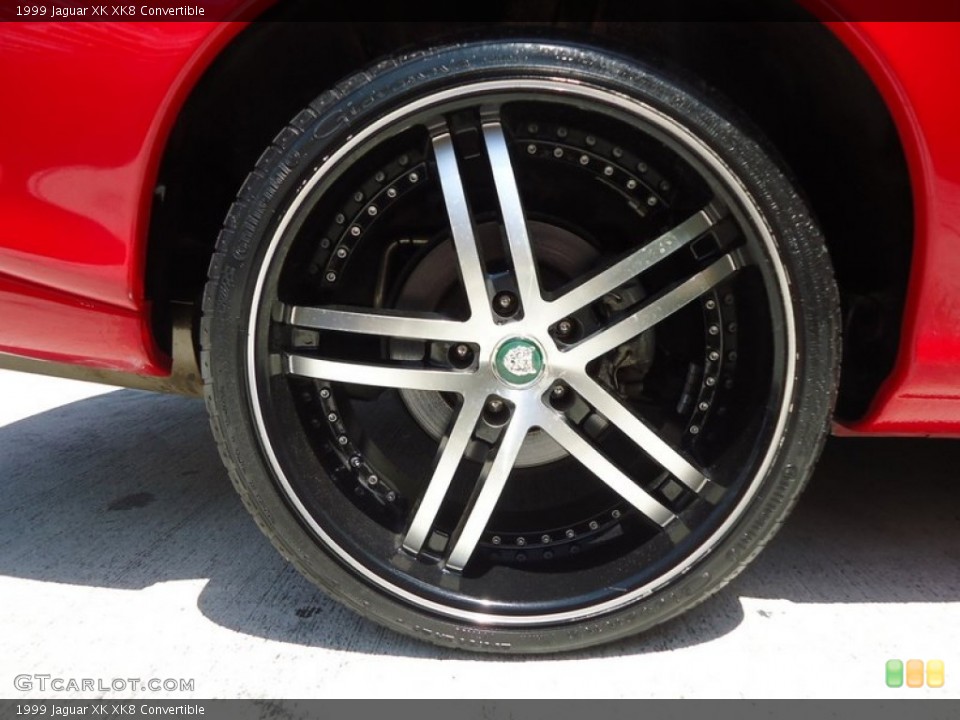 1999 Jaguar XK Custom Wheel and Tire Photo #85169921