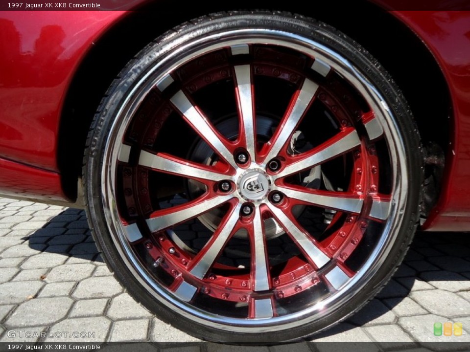 1997 Jaguar XK Custom Wheel and Tire Photo #85175024