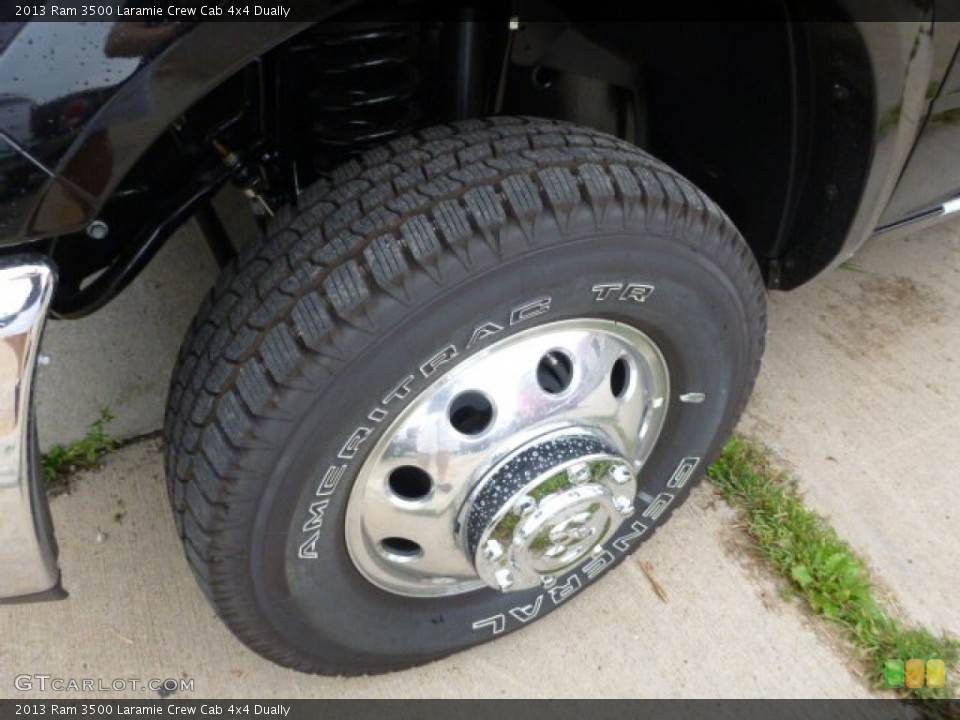 2013 Ram 3500 Laramie Crew Cab 4x4 Dually Wheel and Tire Photo #85179974