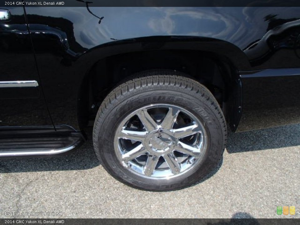 2014 GMC Yukon XL Denali AWD Wheel and Tire Photo #85190942