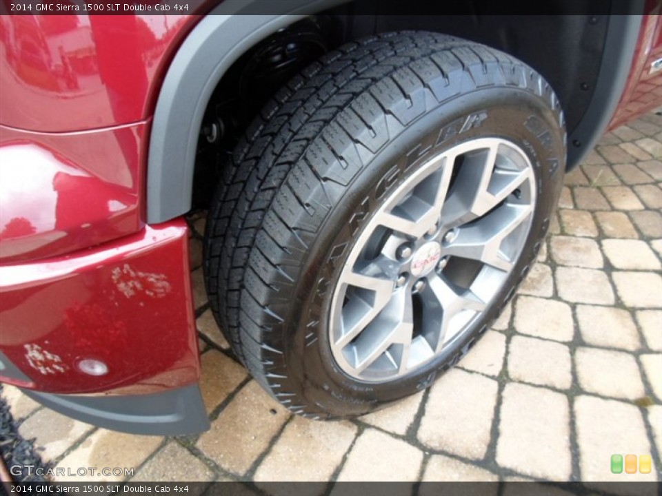 2014 GMC Sierra 1500 SLT Double Cab 4x4 Wheel and Tire Photo #85194422