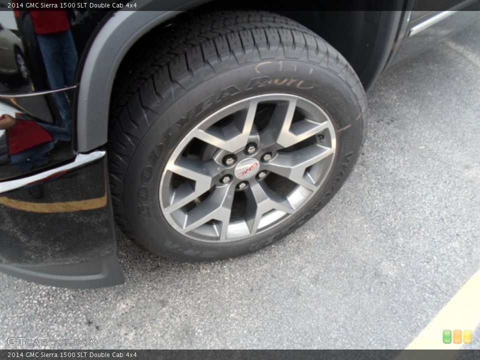 2014 GMC Sierra 1500 SLT Double Cab 4x4 Wheel and Tire Photo #85194572