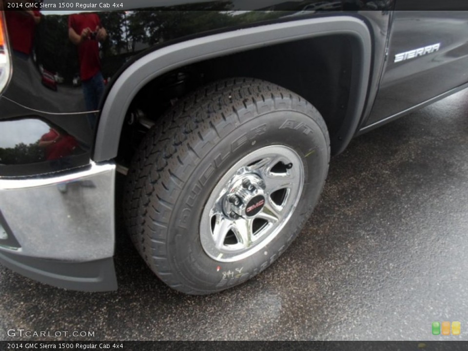 2014 GMC Sierra 1500 Regular Cab 4x4 Wheel and Tire Photo #85194734