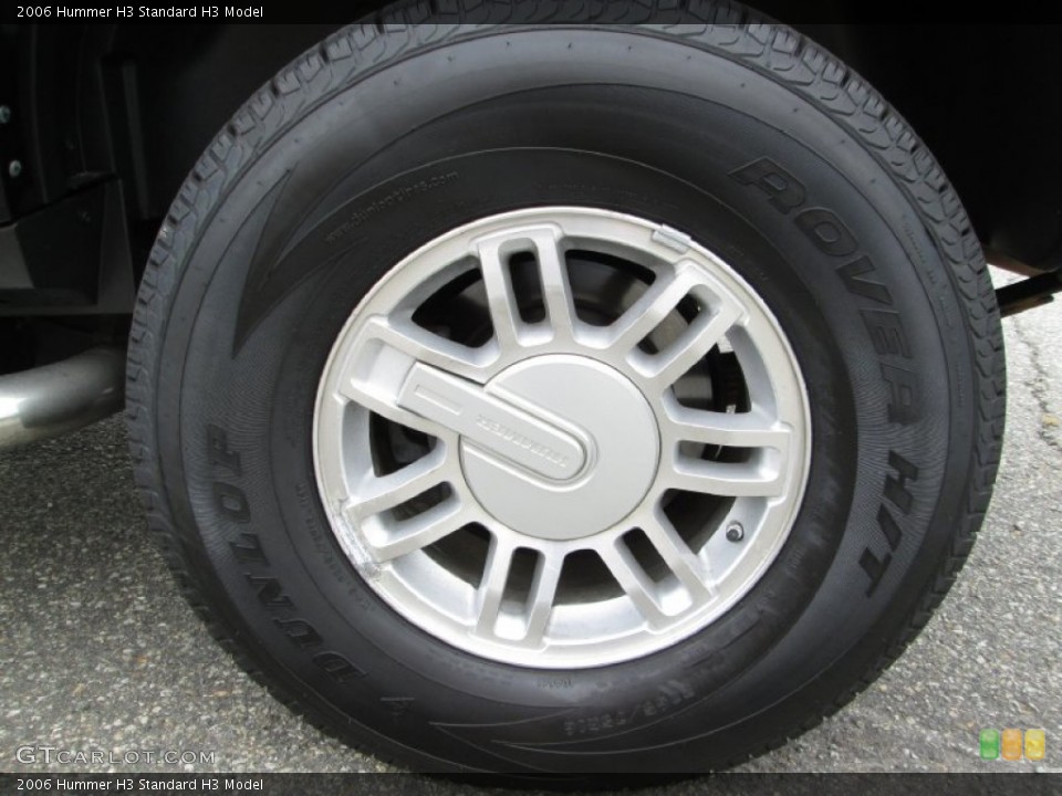 2006 Hummer H3  Wheel and Tire Photo #85205864