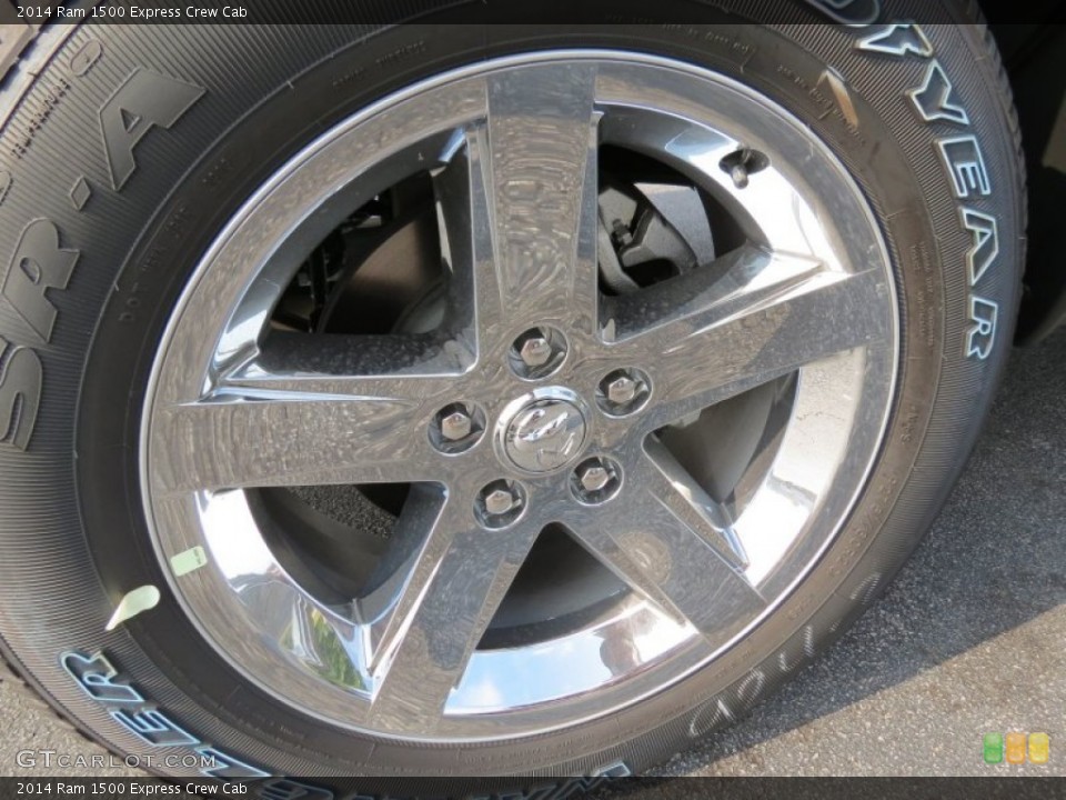 2014 Ram 1500 Express Crew Cab Wheel and Tire Photo #85205969