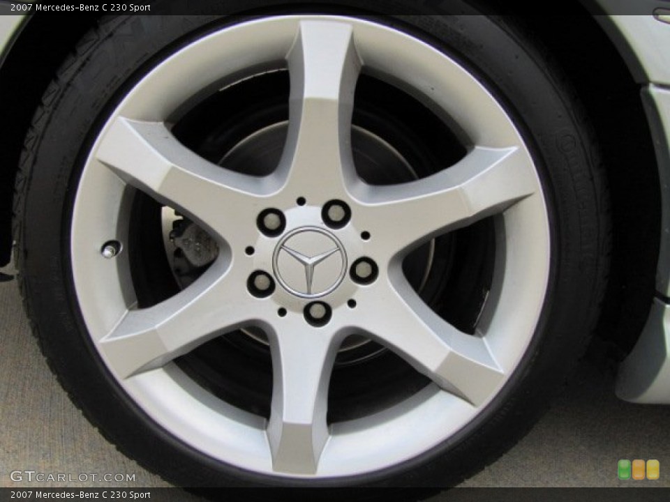 2007 Mercedes-Benz C 230 Sport Wheel and Tire Photo #85223840