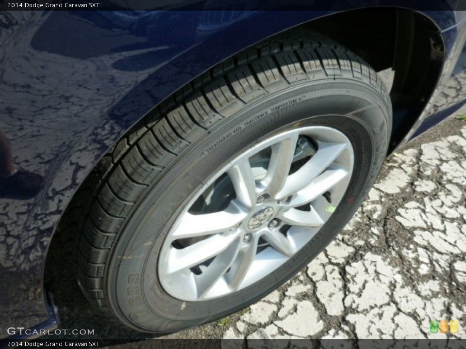 2014 Dodge Grand Caravan SXT Wheel and Tire Photo #85225934