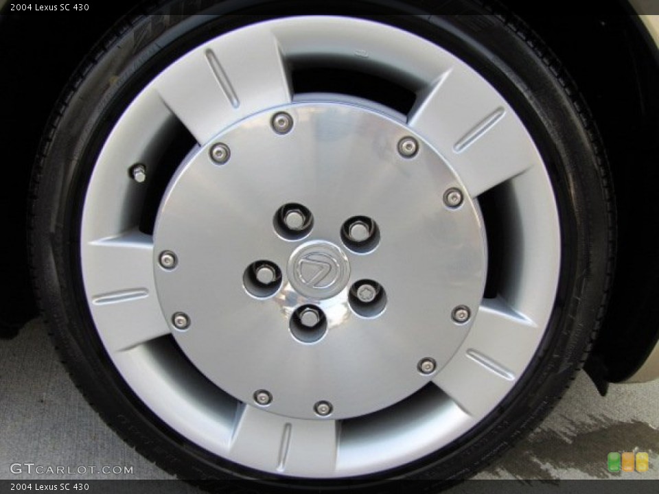 2004 Lexus SC 430 Wheel and Tire Photo #85232129