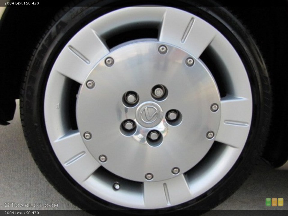 2004 Lexus SC 430 Wheel and Tire Photo #85232150