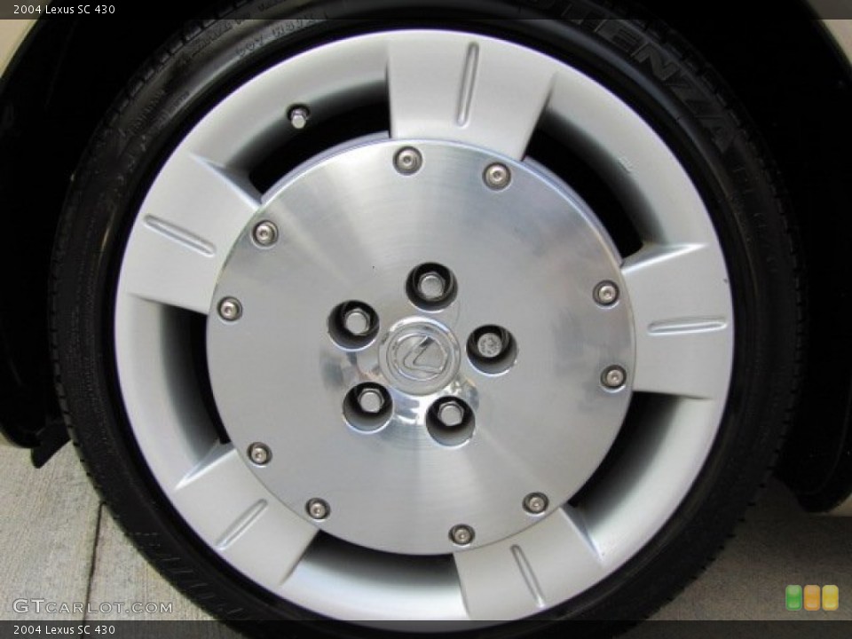 2004 Lexus SC 430 Wheel and Tire Photo #85232174