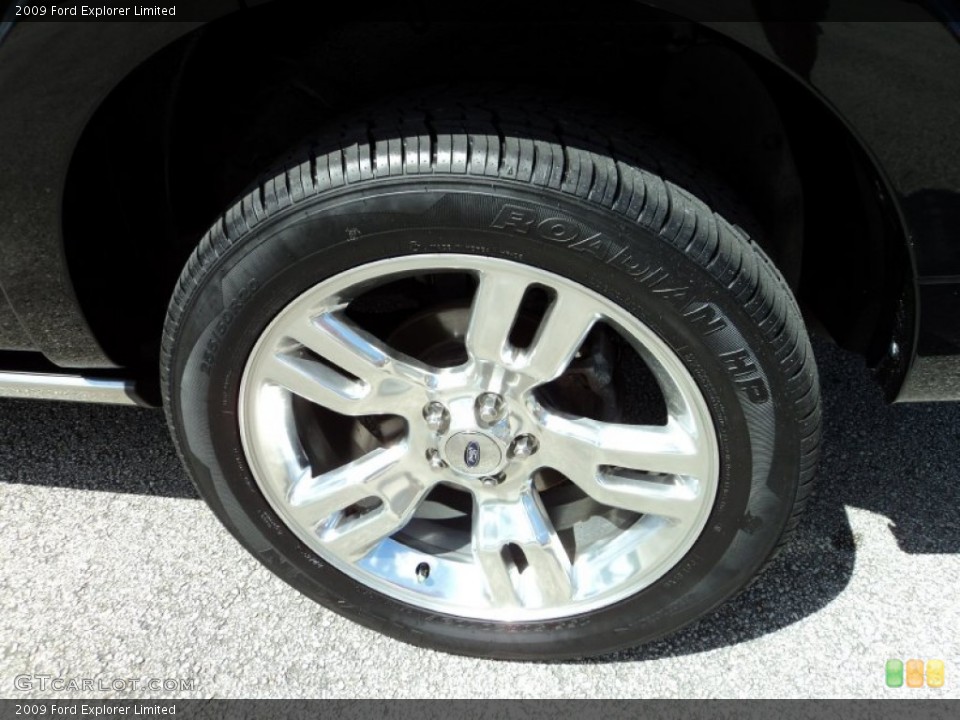 2009 Ford Explorer Limited Wheel and Tire Photo #85247162