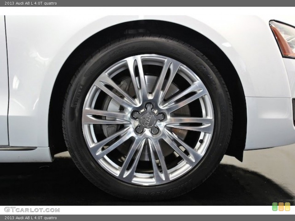 2013 Audi A8 L 4.0T quattro Wheel and Tire Photo #85247639