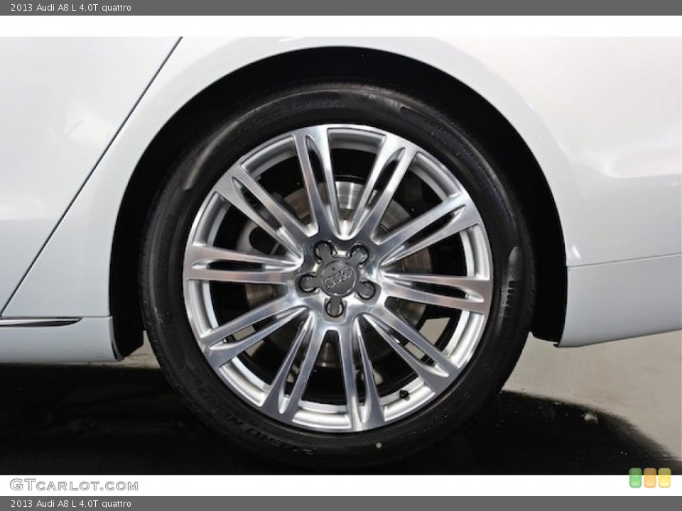 2013 Audi A8 L 4.0T quattro Wheel and Tire Photo #85247654
