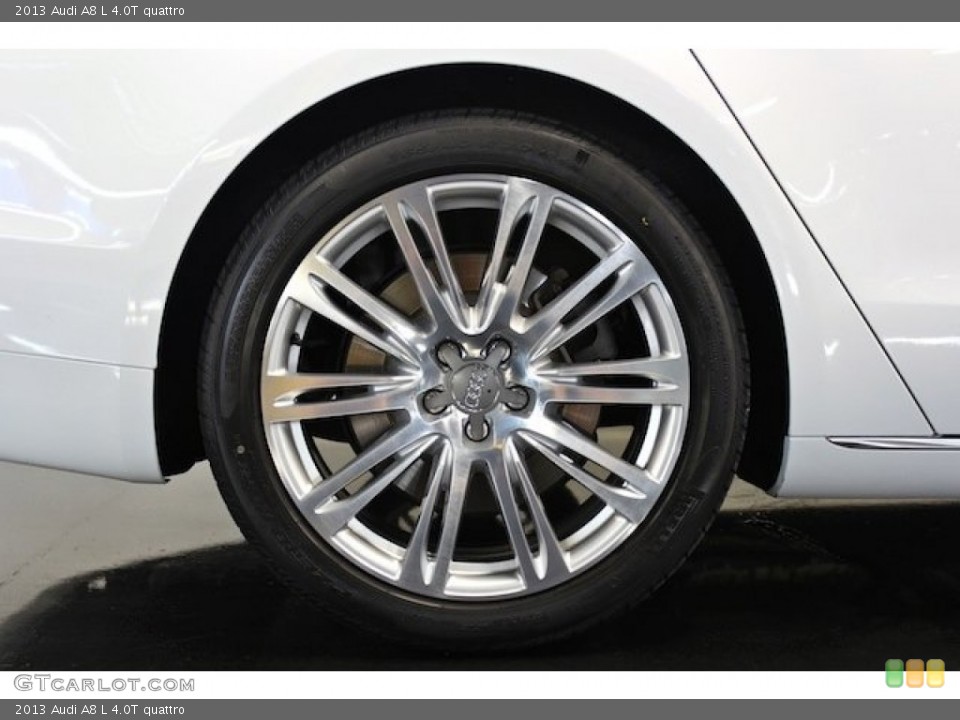 2013 Audi A8 L 4.0T quattro Wheel and Tire Photo #85247672