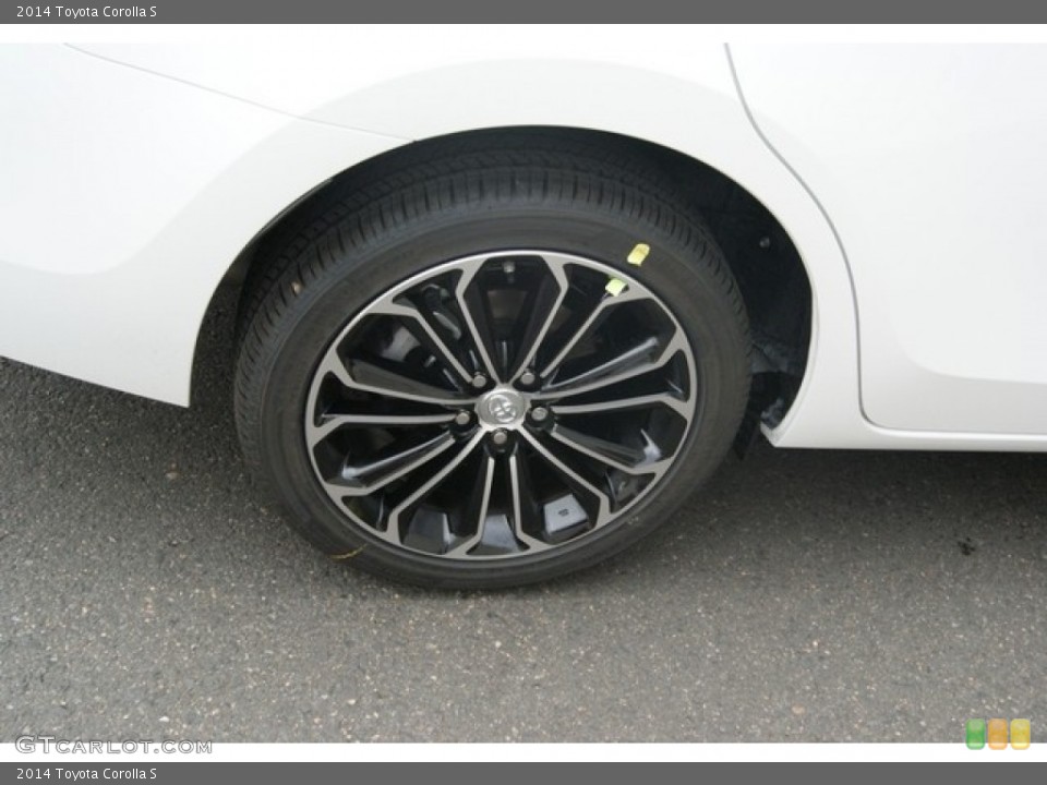 2014 Toyota Corolla S Wheel and Tire Photo #85247830