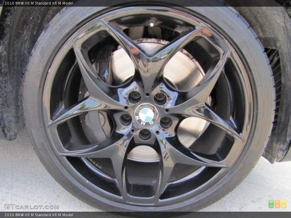 2010 BMW X6 M  Wheel and Tire Photo #85250195