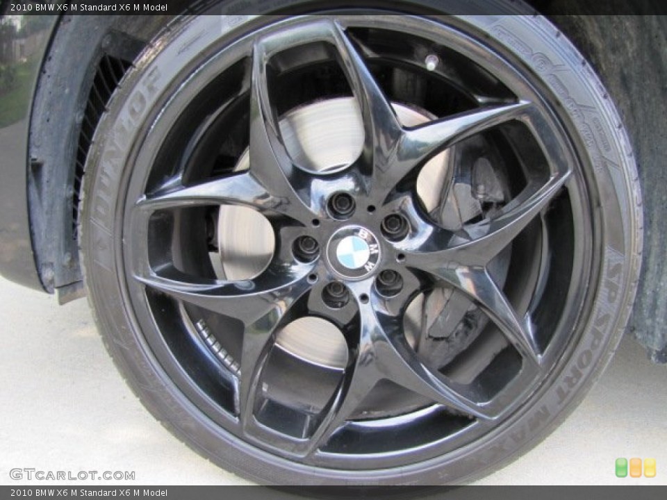 2010 BMW X6 M  Wheel and Tire Photo #85250198