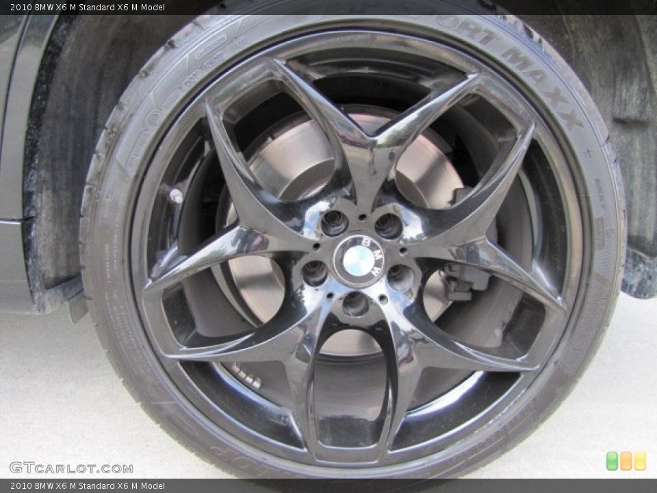 2010 BMW X6 M  Wheel and Tire Photo #85250201