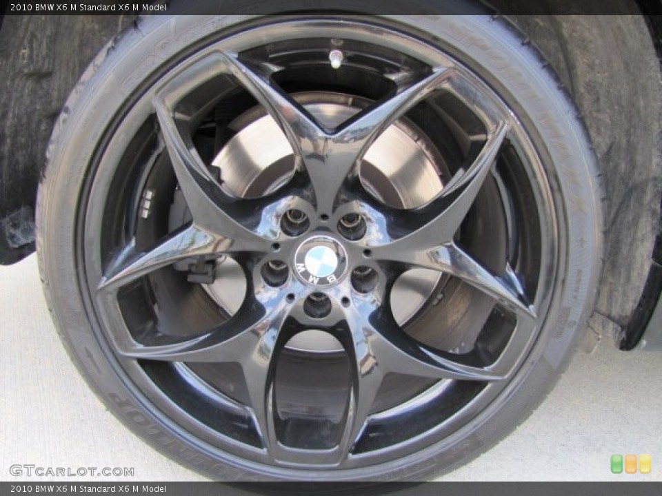 2010 BMW X6 M  Wheel and Tire Photo #85250204
