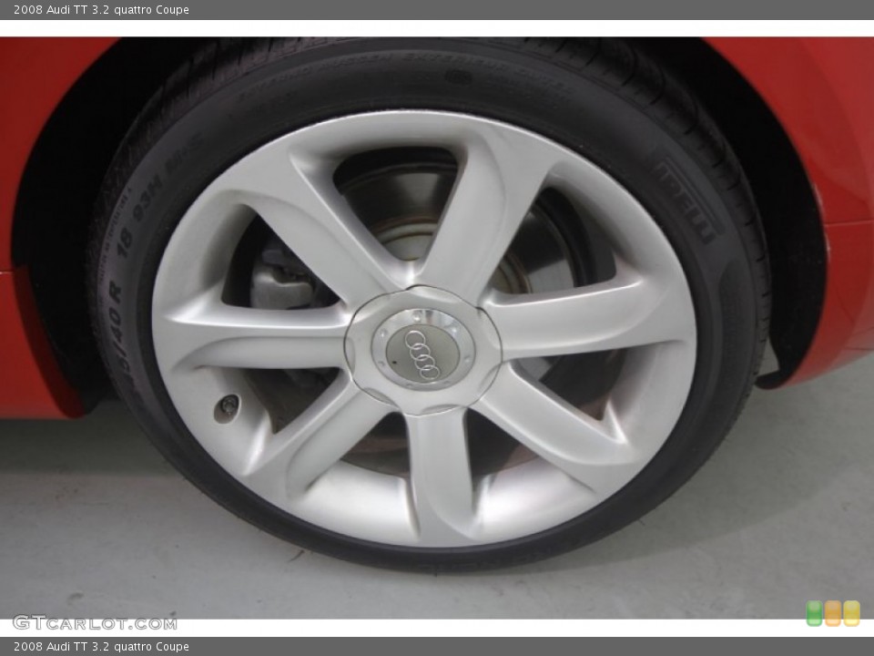 2008 Audi TT 3.2 quattro Coupe Wheel and Tire Photo #85251476