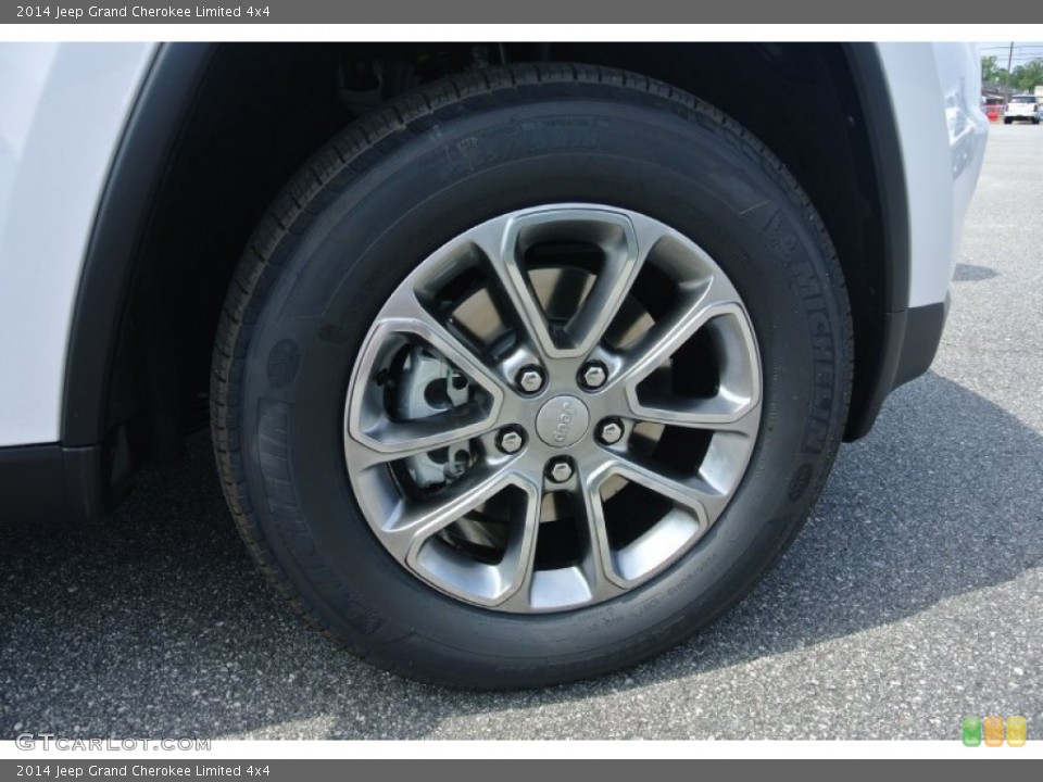 2014 Jeep Grand Cherokee Limited 4x4 Wheel and Tire Photo #85267011