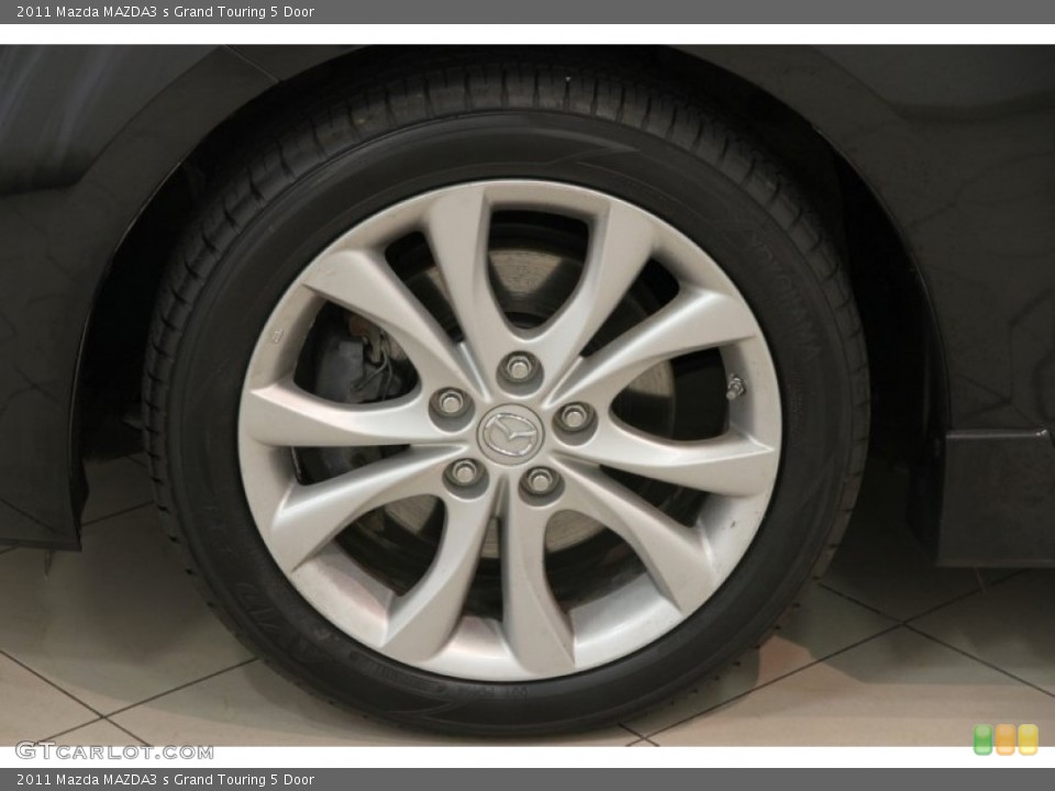 2011 Mazda MAZDA3 s Grand Touring 5 Door Wheel and Tire Photo #85275635