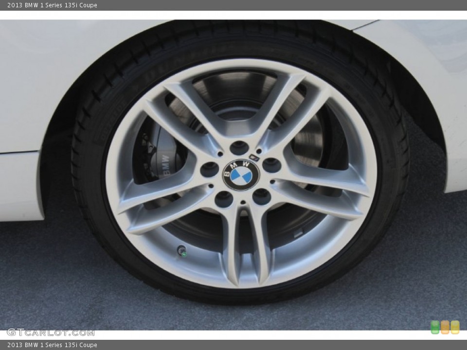 2013 BMW 1 Series 135i Coupe Wheel and Tire Photo #85277909