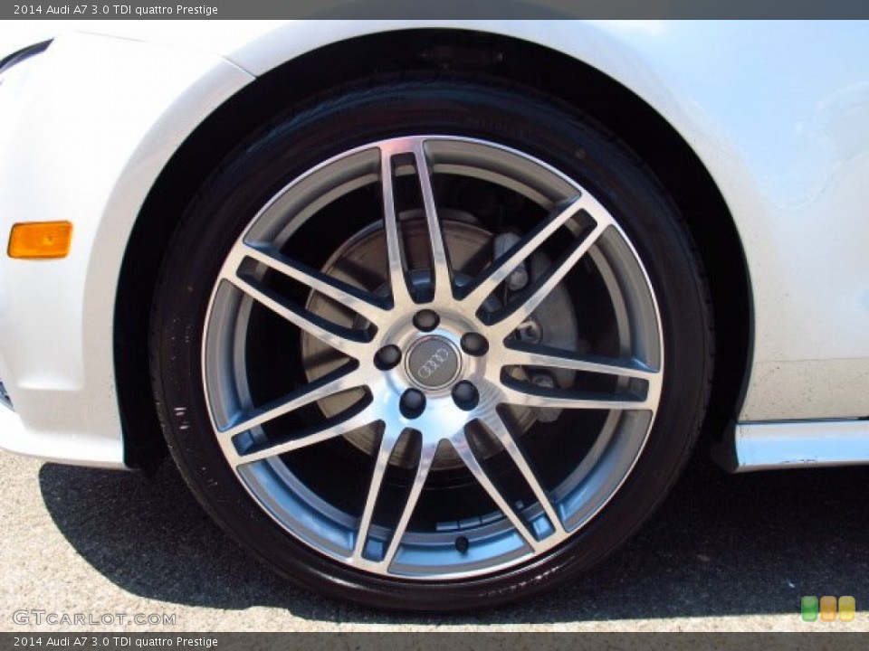 2014 Audi A7 3.0 TDI quattro Prestige Wheel and Tire Photo #85291742