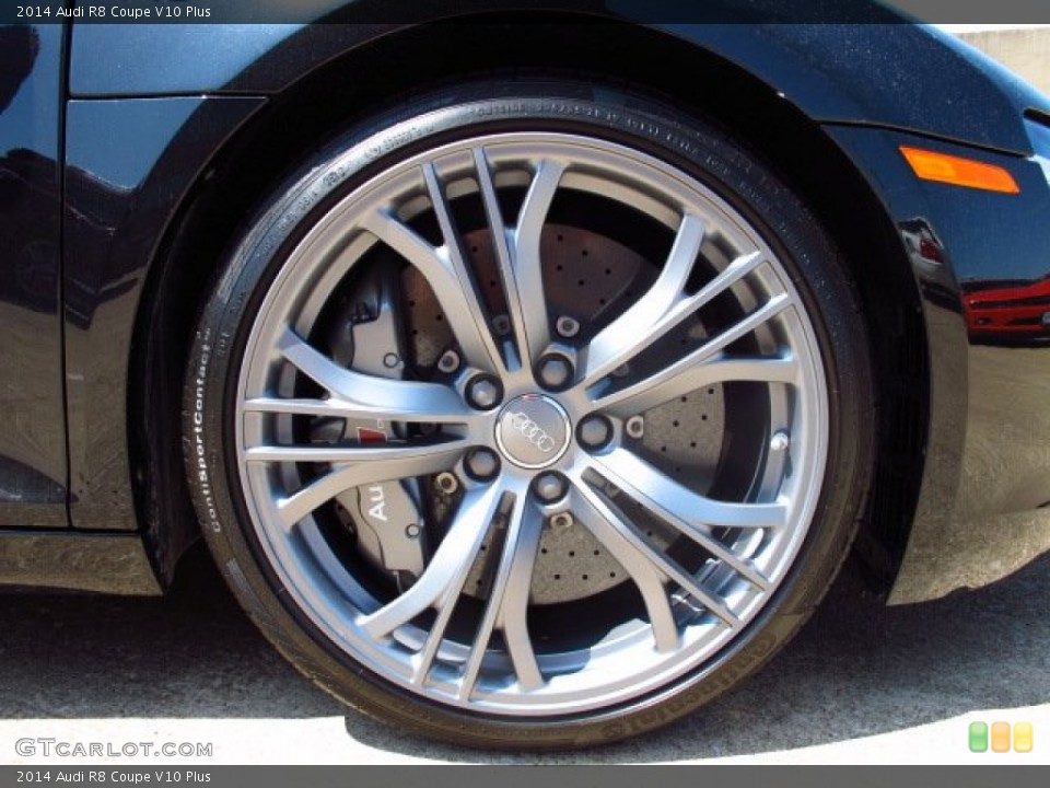 2014 Audi R8 Coupe V10 Plus Wheel and Tire Photo #85293431