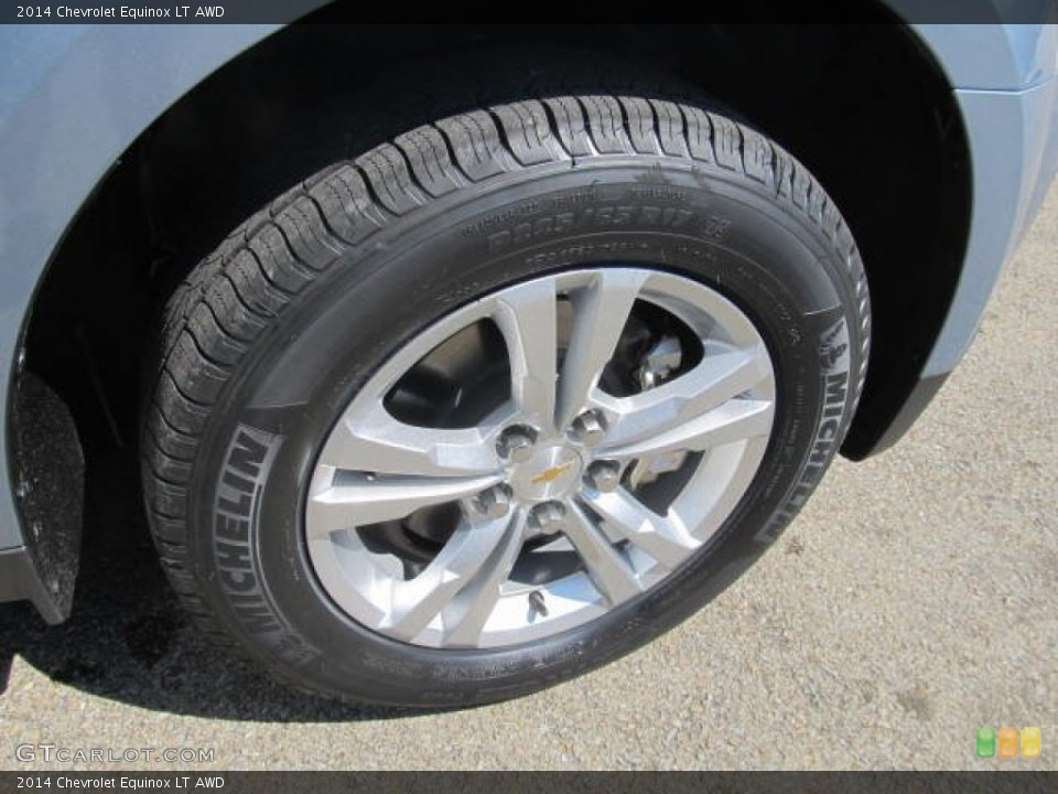 2014 Chevrolet Equinox LT AWD Wheel and Tire Photo #85297175