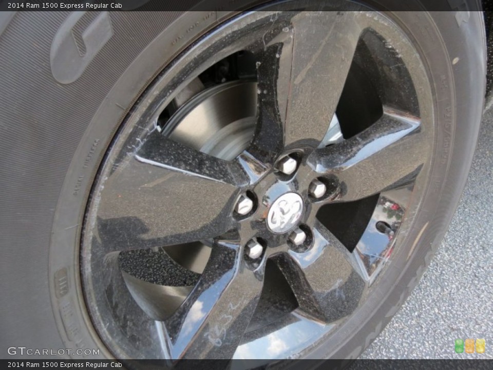 2014 Ram 1500 Express Regular Cab Wheel and Tire Photo #85312553