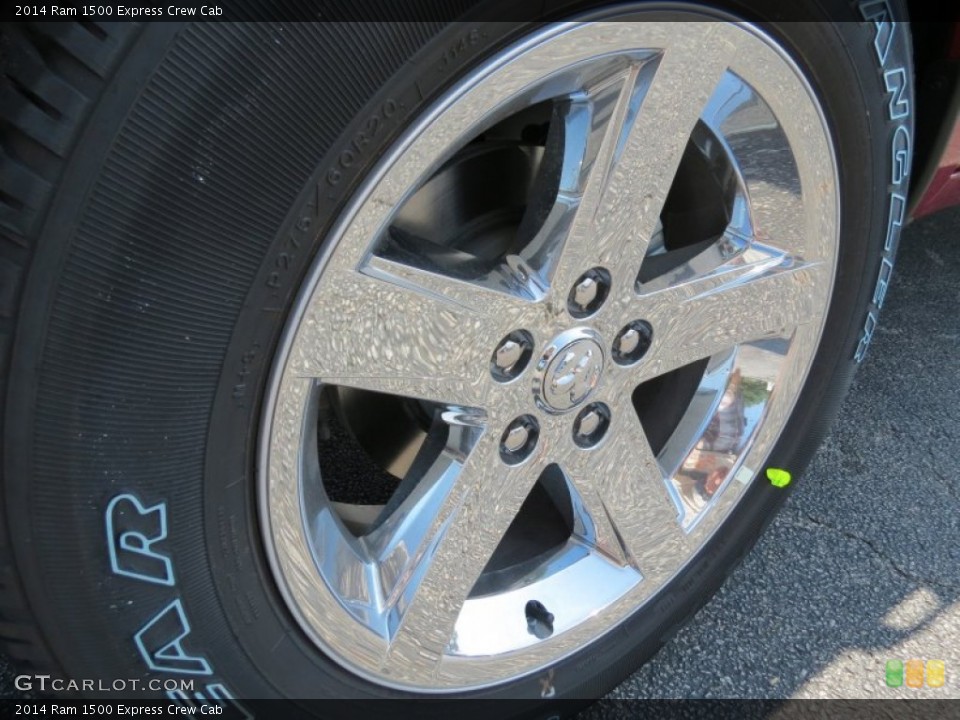 2014 Ram 1500 Express Crew Cab Wheel and Tire Photo #85314209