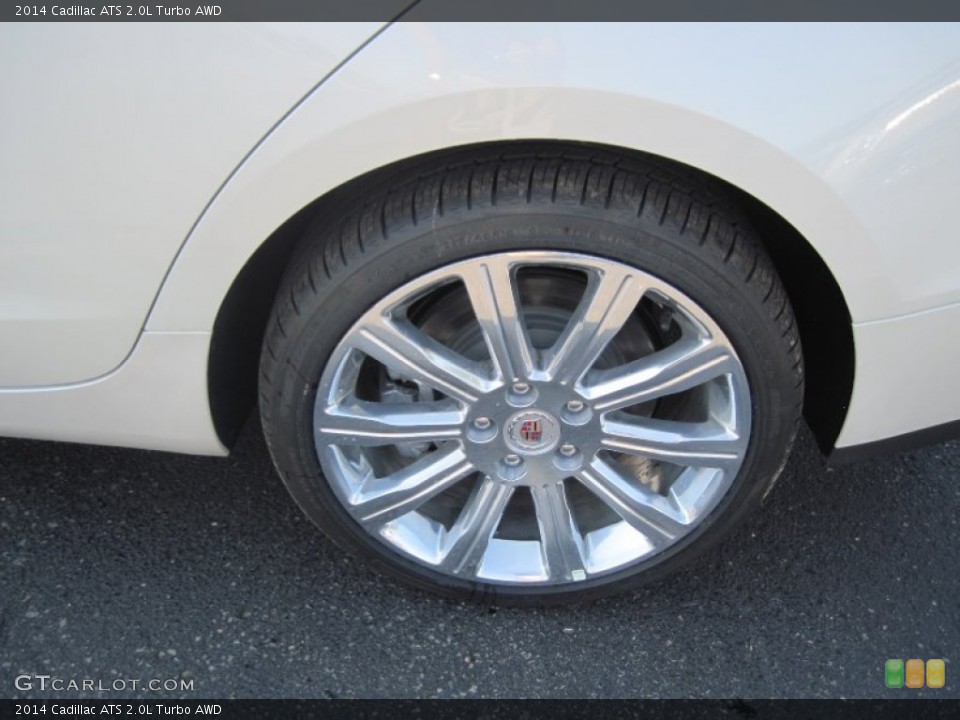 2014 Cadillac ATS 2.0L Turbo AWD Wheel and Tire Photo #85314743