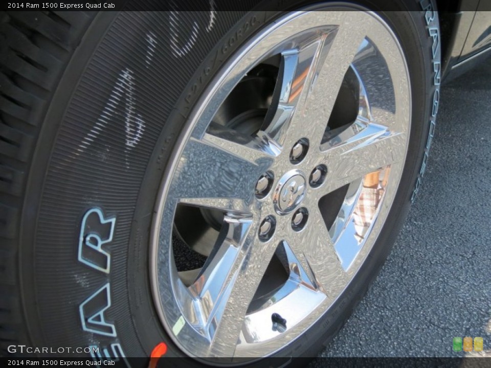 2014 Ram 1500 Express Quad Cab Wheel and Tire Photo #85314788