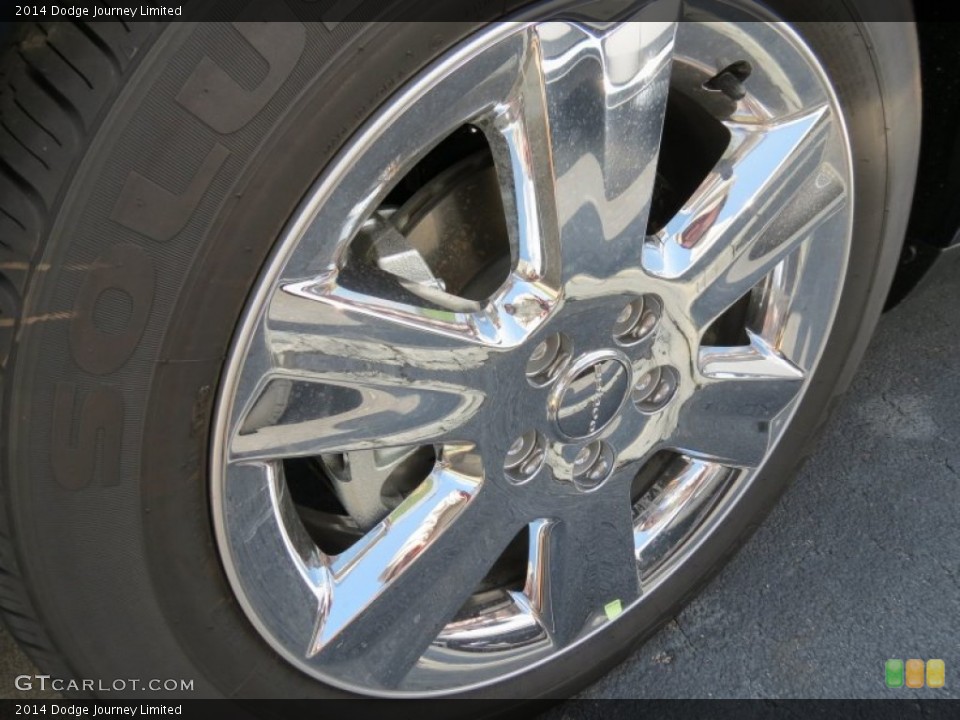 2014 Dodge Journey Limited Wheel and Tire Photo #85315313