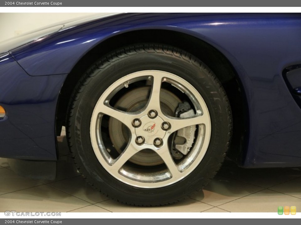 2004 Chevrolet Corvette Coupe Wheel and Tire Photo #85319171