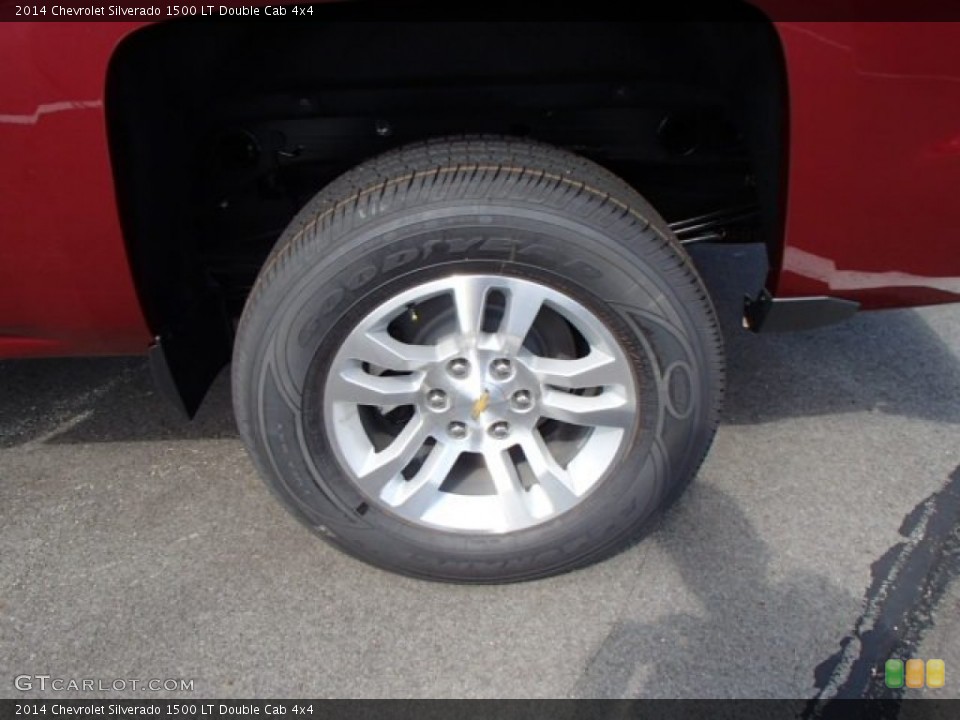 2014 Chevrolet Silverado 1500 LT Double Cab 4x4 Wheel and Tire Photo #85328715