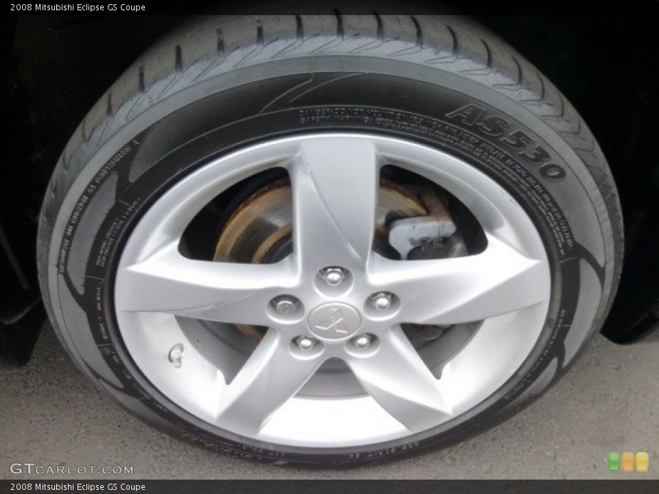 2008 Mitsubishi Eclipse GS Coupe Wheel and Tire Photo #85332959